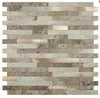 Peel and Stick Backsplash Faux Stone Marble Tiles, Self-Adhesive Stick on Wall Tiles for Kitchen Bathroom