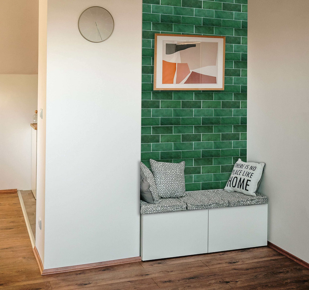 10-Sheet Peel and Stick Backsplash Stick on Subway Tiles - HOMEART