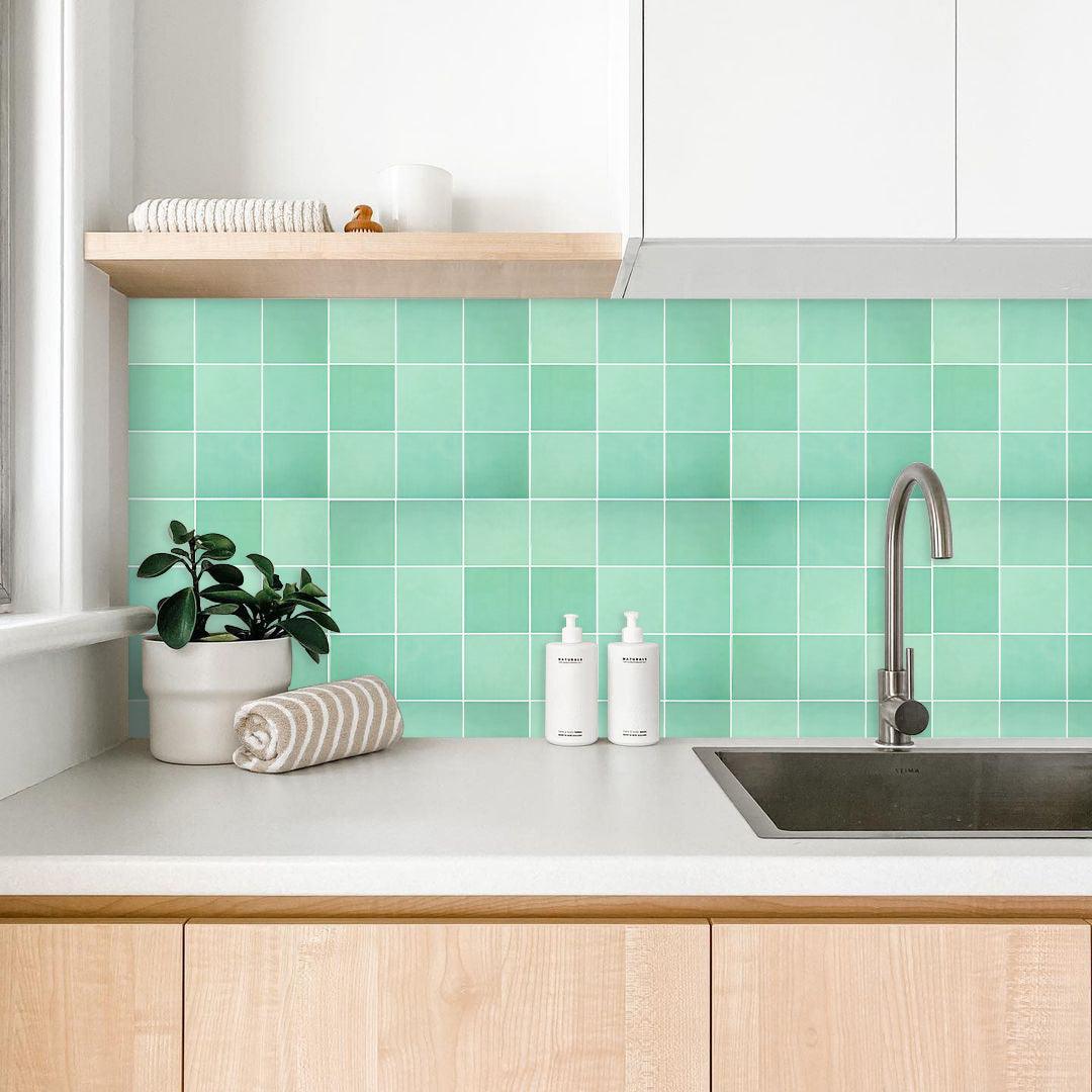 3D Stick on Backsplash Peel and Stick Square Tile - HOMEART