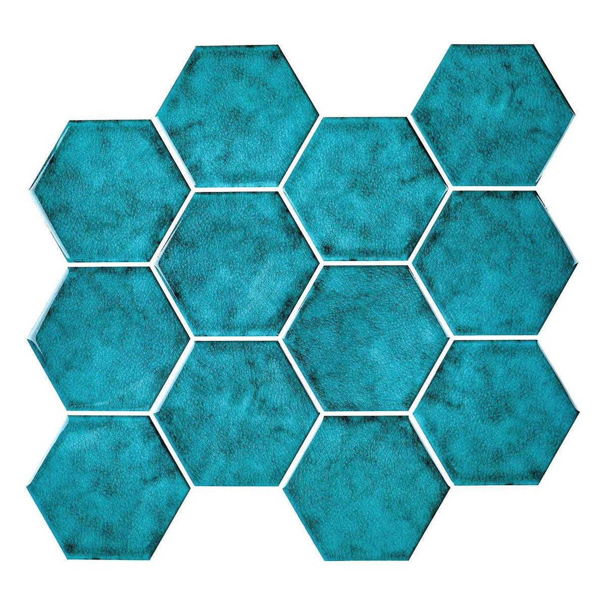 Hexagon Peel and Stick Backsplash - Thicker Version