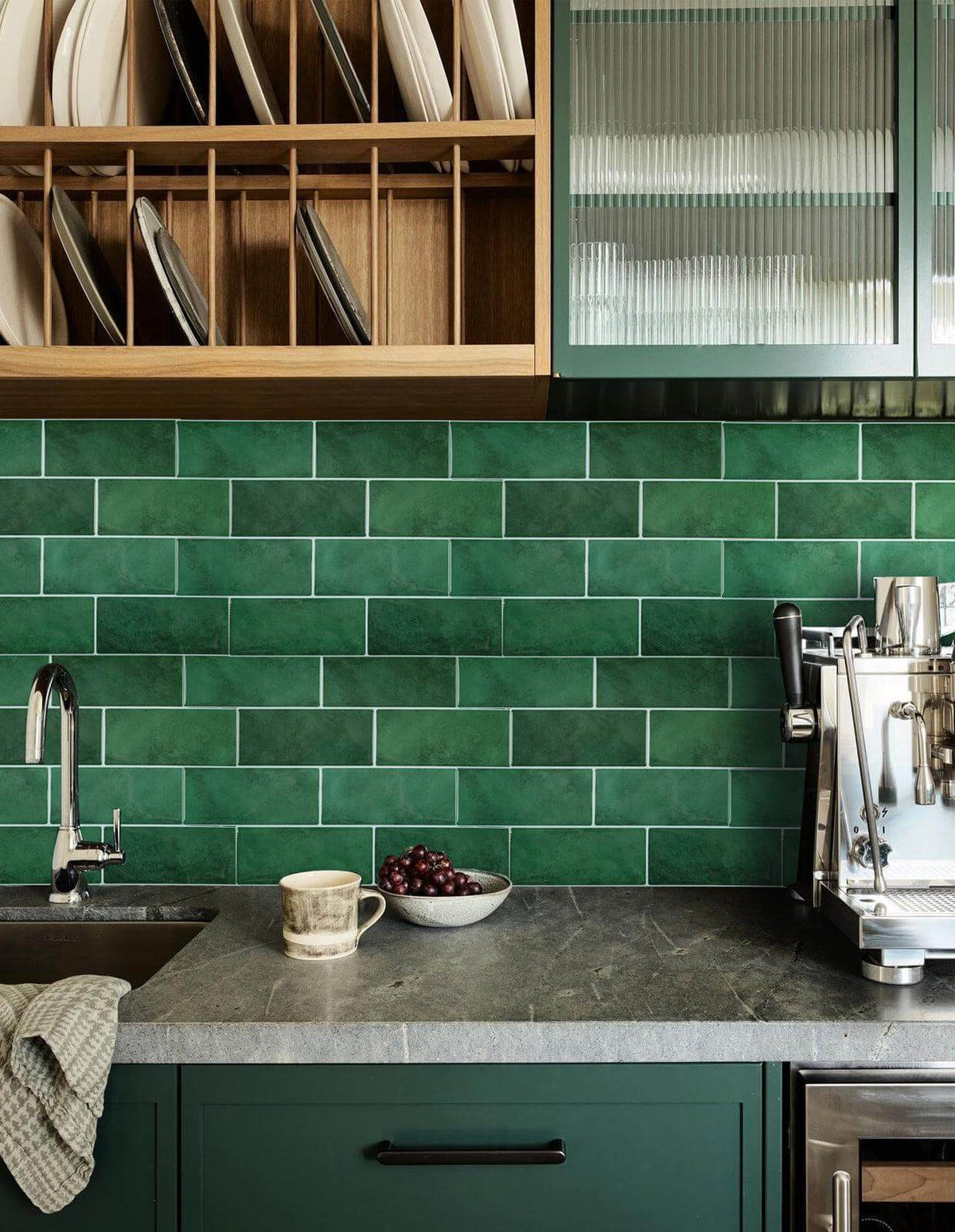 10-Sheet Peel and Stick Backsplash Stick on Subway Tiles - HOMEART