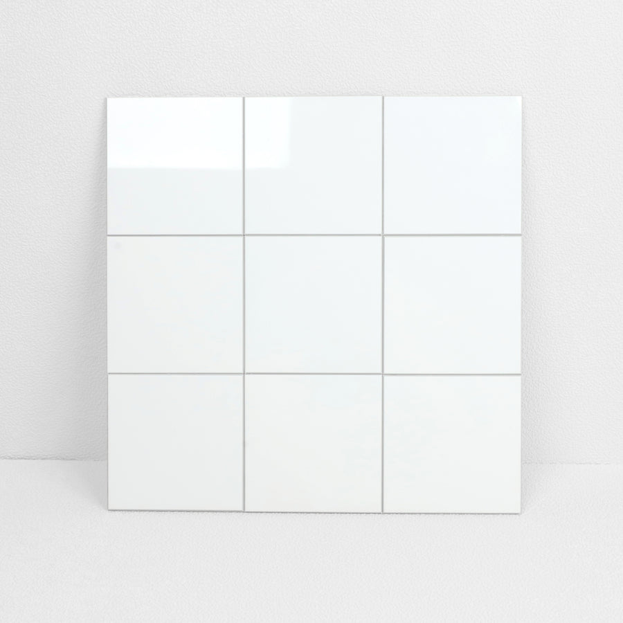 Peel and Stick Backsplash Tiles, 12"x12" Square Backsplash Self Adhesive Faux Ceramic Stick on Wall Tiles for Kitchen Bathroom