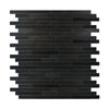Peel and Stick Mini Subway Backsplash Aluminum Linear Tile - HOMEART