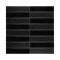 Peel and Stick Backsplash, Aluminum Composite Stacked Linear Tile, Subway Backsplash Stick on Wall Tiles for Kitchen Bathroom