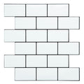 Subway Peel and Stick Backsplash, 10 Sheets of 12