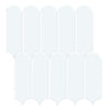Peel and Stick Backsplash Feather Tile, Removable Backsplash Renter Friendly Wall Tile, Stick on Backsplash for Kitchen Bathroom Laundry