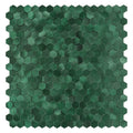 6-Sheet Peel and Stick Backsplash, 3D Mini Hexagon Metal Mosaic Self Adhesive Wall Tiles for Bar Counter Shop Interior Wall (12”x12”)