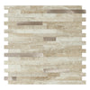 Peel and Stick Backsplash Faux Stone Marble Tiles, Self-Adhesive Stick on Wall Tiles for Kitchen Bathroom