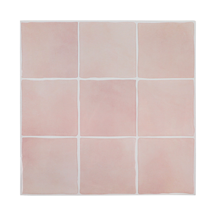 Peel and Stick Backsplash Tiles, 10 Sheets of 12" x 12" Faux Spanish Handmade Square Tile for Kitchen, Bathroom, Wall Tile