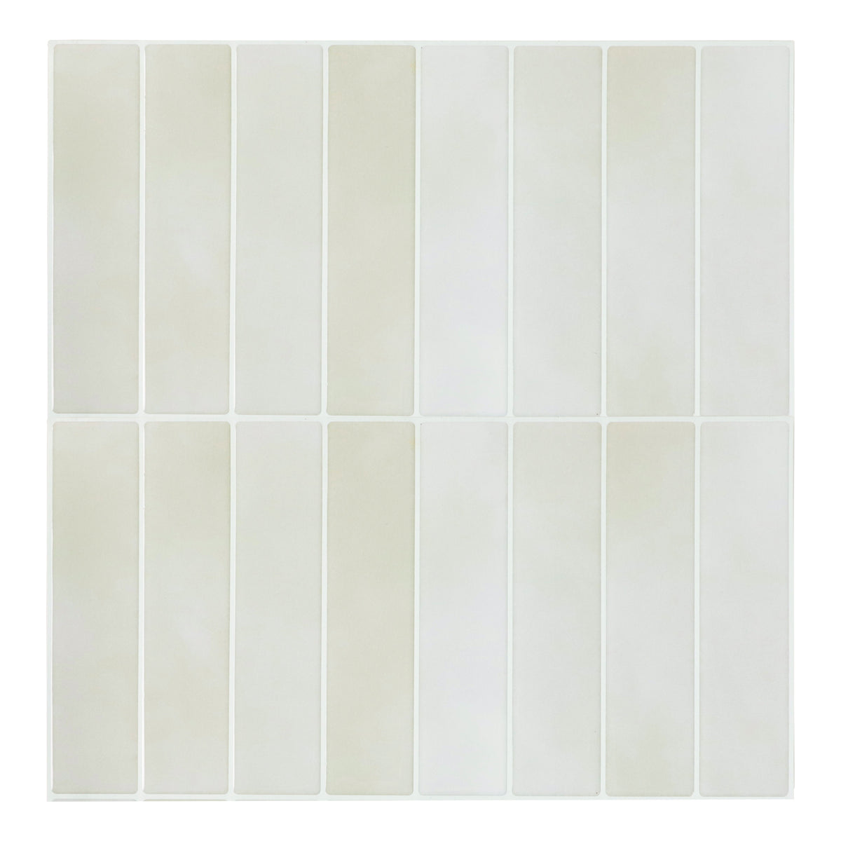 Peel and Stick Backsplash Tiles, 10 Sheets of 12" x 12" 3D Self Adhesive Peel and Stick Subway Tile for Kitchen, Bathroom, Wall Tile