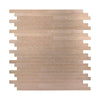 Peel and Stick Mini Subway Backsplash Linear Tile